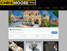 Tablet Screenshot of cmoorehouses.com